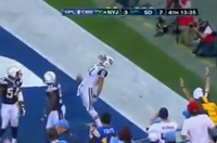 Touchdown vs Chargers in 2009 Playoffs